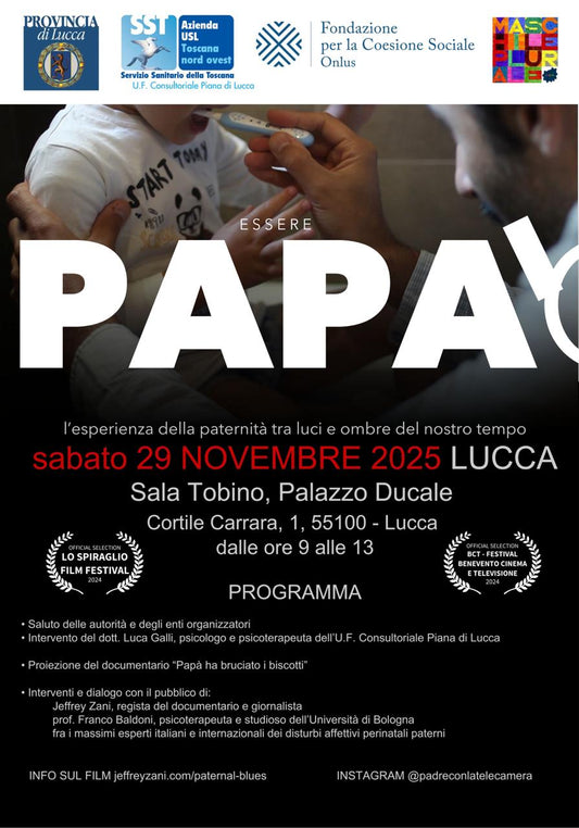 Papà ha bruciato i biscotti — il lato fragile della paternità